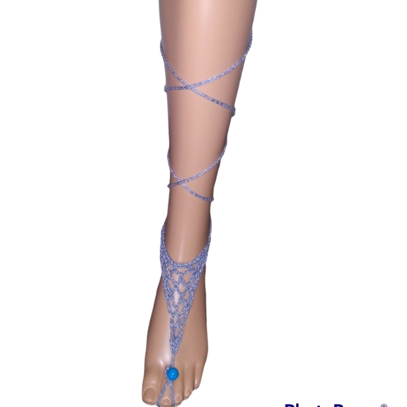 Hand Crafted Other - Crochet Barefoot Sandals Handmade & OOAK